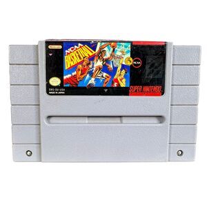NCAA Basketball Super Nintendo Entertainment System, 1992 SNES -Cart Only Tested